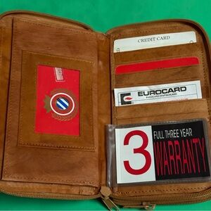 Leather Brown Wallet NWOT by Michael